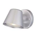 Brushed Silver LED Short Cone Wall Light - Homeroots - Flyclothing LLC