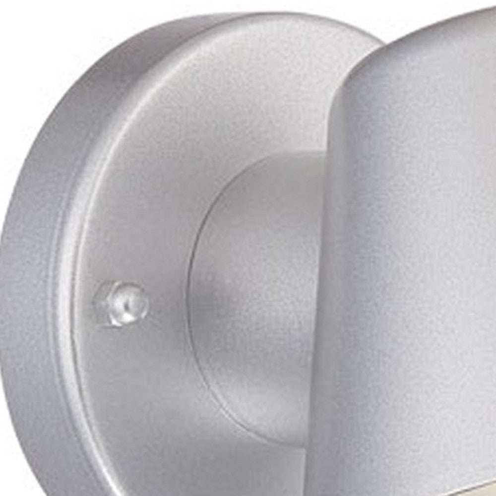 Brushed Silver LED Short Cone Wall Light - Homeroots - Flyclothing LLC