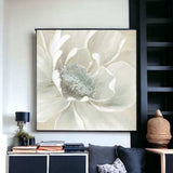 Soft Winter Flower Unframed Print Wall Art - Homeroots - Flyclothing LLC