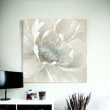Soft Winter Flower Unframed Print Wall Art - Homeroots - Flyclothing LLC