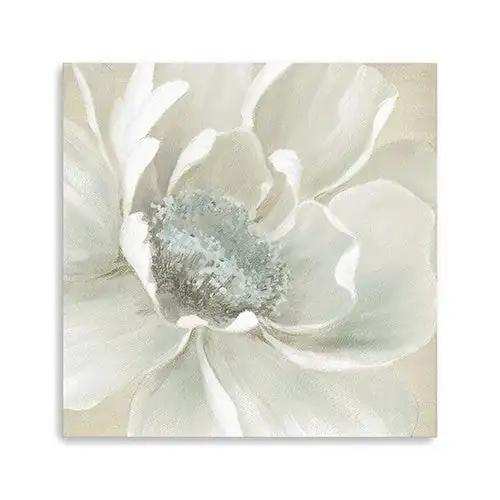 Soft Winter Flower Unframed Print Wall Art - Homeroots - Flyclothing LLC