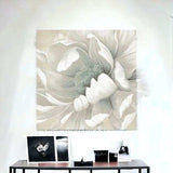 Soft Winter Flower In Bloom Unframed Print Wall Art - Homeroots - Flyclothing LLC