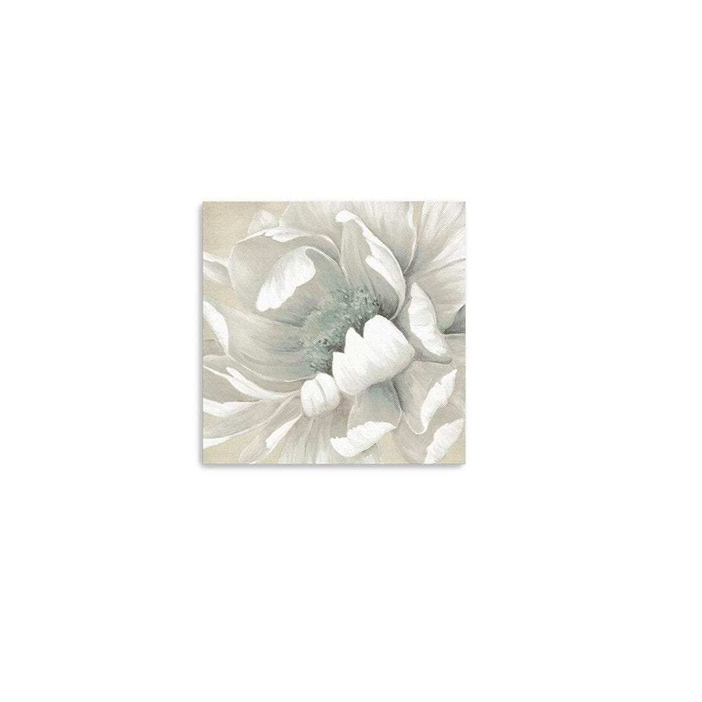 Soft Winter Flower In Bloom Unframed Print Wall Art - Homeroots - Flyclothing LLC