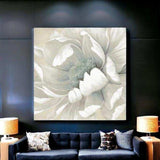 Soft Winter Flower In Bloom Unframed Print Wall Art - Homeroots - Flyclothing LLC
