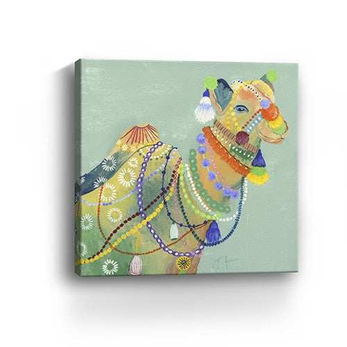 Moroccan Inspired Camel Unframed Print Wall Art - Homeroots - Flyclothing LLC