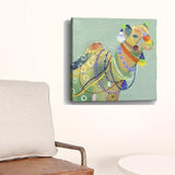 Moroccan Inspired Camel Unframed Print Wall Art - Homeroots - Flyclothing LLC