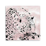 Pink Laying Leopard Unframed Print Wall Art - Homeroots - Flyclothing LLC