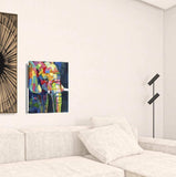 Bright Elephant Unframed Print Wall Art - Homeroots - Flyclothing LLC