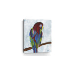 Large Bright and Tropical Parrot Canvas Wall Art - Homeroots - Flyclothing LLC