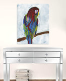 Large Bright and Tropical Parrot Canvas Wall Art - Homeroots - Flyclothing LLC