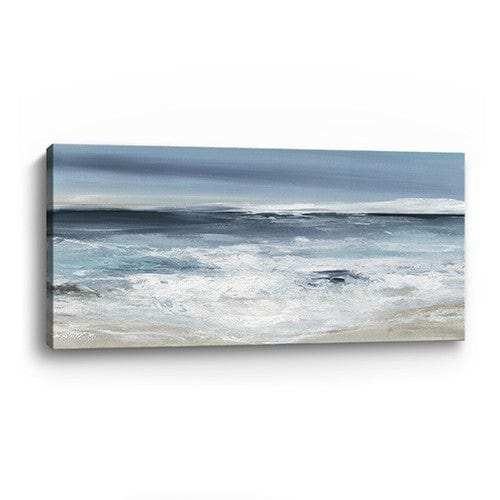 Long Beach Shore Unframed Print Wall Art - Homeroots - Flyclothing LLC