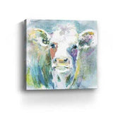 Watercolor Cow Unframed Print Wall Art - Homeroots - Flyclothing LLC