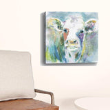 Watercolor Cow Unframed Print Wall Art - Homeroots - Flyclothing LLC