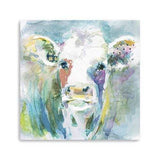 Watercolor Cow Unframed Print Wall Art - Homeroots - Flyclothing LLC