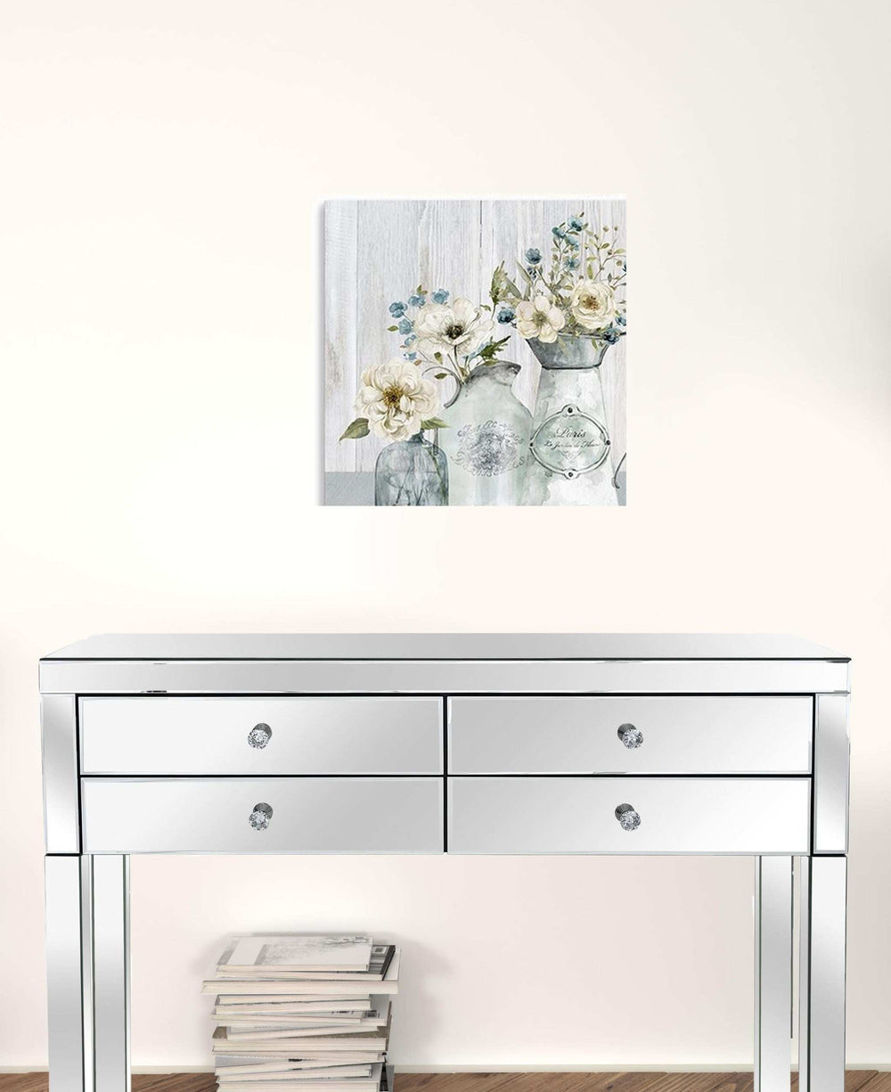 Rustic Flowers Unframed Print Wall Art - Homeroots - Flyclothing LLC