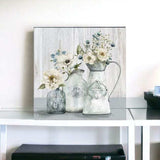 Rustic Flowers Unframed Print Wall Art - Homeroots - Flyclothing LLC