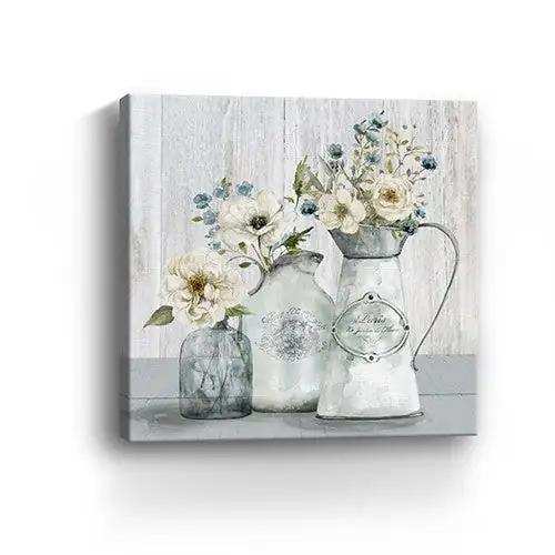 Rustic Flowers Unframed Print Wall Art - Homeroots - Flyclothing LLC