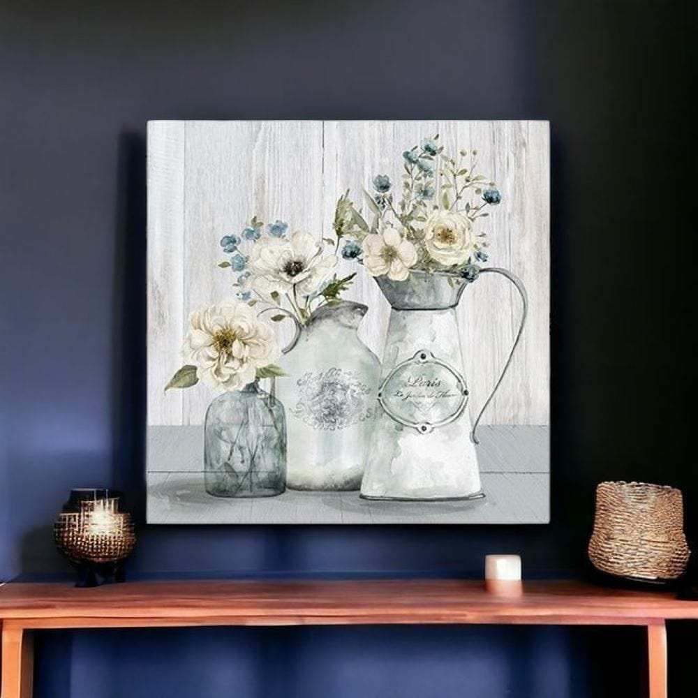 Rustic Flowers Unframed Print Wall Art - Homeroots - Flyclothing LLC