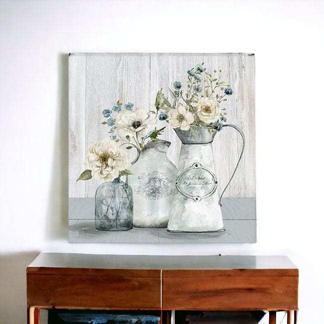 Rustic Flowers Unframed Print Wall Art - Homeroots - Flyclothing LLC