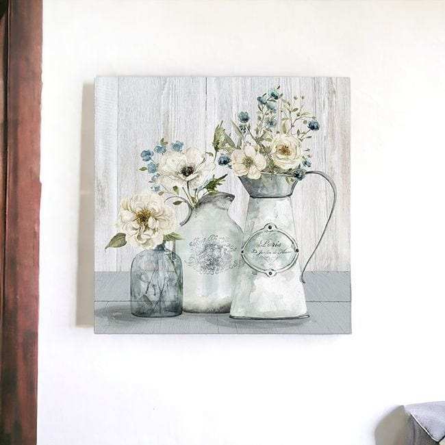 Rustic Flowers Unframed Print Wall Art - Homeroots - Flyclothing LLC