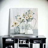 Rustic Flowers Unframed Print Wall Art - Homeroots - Flyclothing LLC
