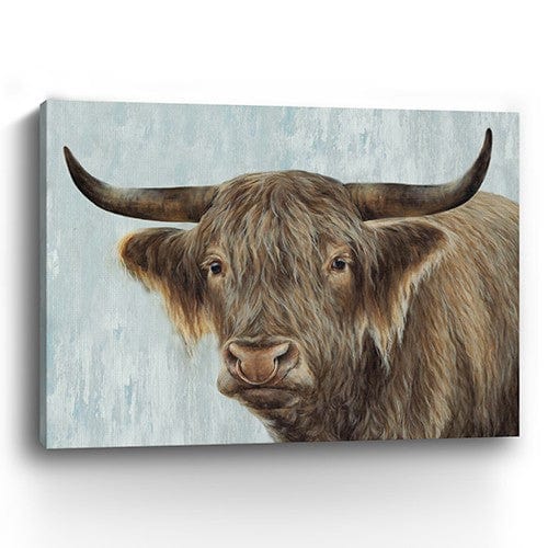 32" x 24" Bold No Bull Canvas Wall Art - Homeroots - Flyclothing LLC