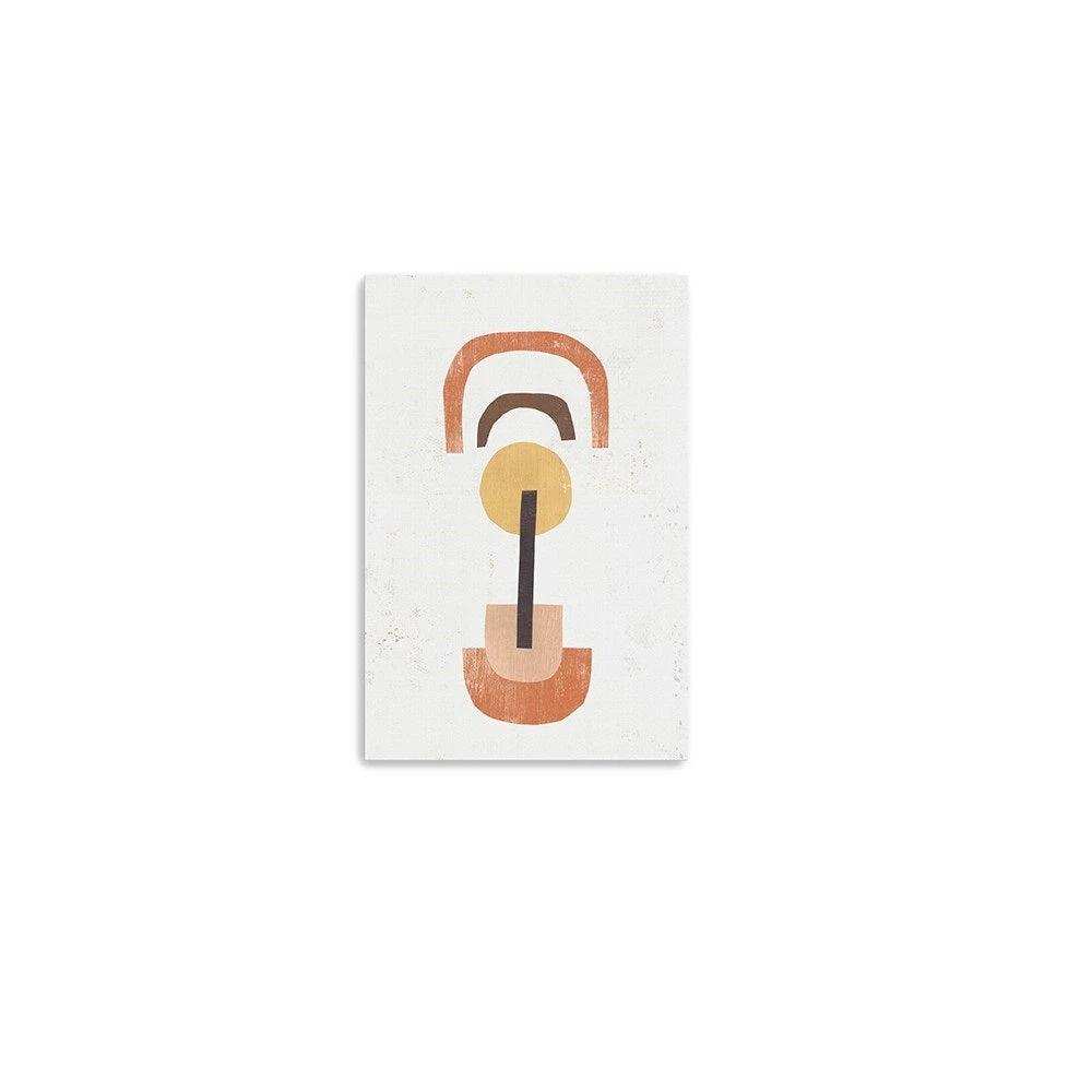 Abstract Shapes In Balance Unframed Print Wall Art - Homeroots - Flyclothing LLC