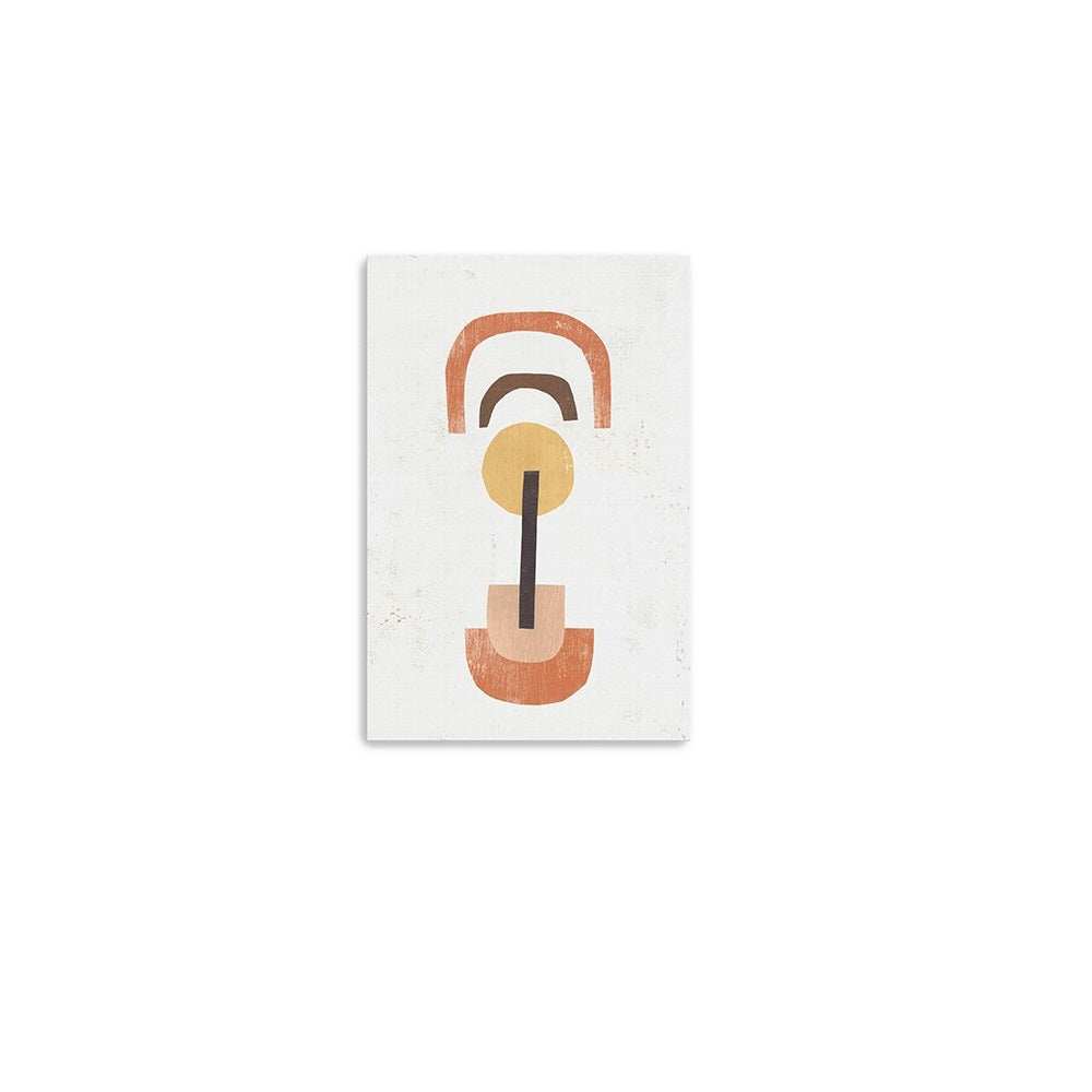 Abstract Shapes In Balance Unframed Print Wall Art - Homeroots - Flyclothing LLC