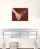 Small Friendship Promise Canvas Wall Art - Homeroots - Flyclothing LLC