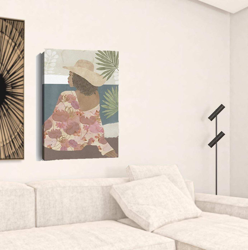 Bohemian Terracotta Lady Unframed Print Wall Art - Homeroots - Flyclothing LLC