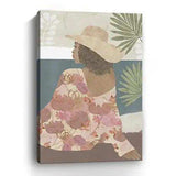 Bohemian Terracotta Lady Unframed Print Wall Art - Homeroots - Flyclothing LLC