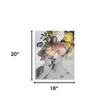 Glamorous Garden Party Dress Up Unframed Print Wall Art - Homeroots - Flyclothing LLC