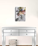 Glamorous Garden Party Dress Up Unframed Print Wall Art - Homeroots - Flyclothing LLC