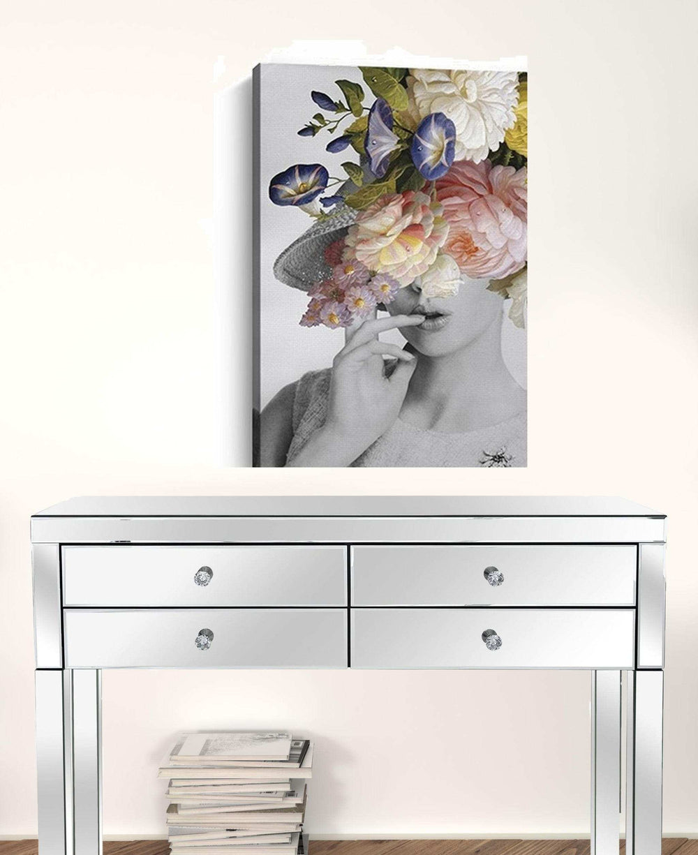 Glamorous Garden Party Dress Up Unframed Print Wall Art - Homeroots - Flyclothing LLC