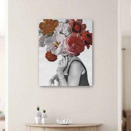 Modern And Glamorous Garden Party Unframed Print Wall Art - Homeroots - Flyclothing LLC
