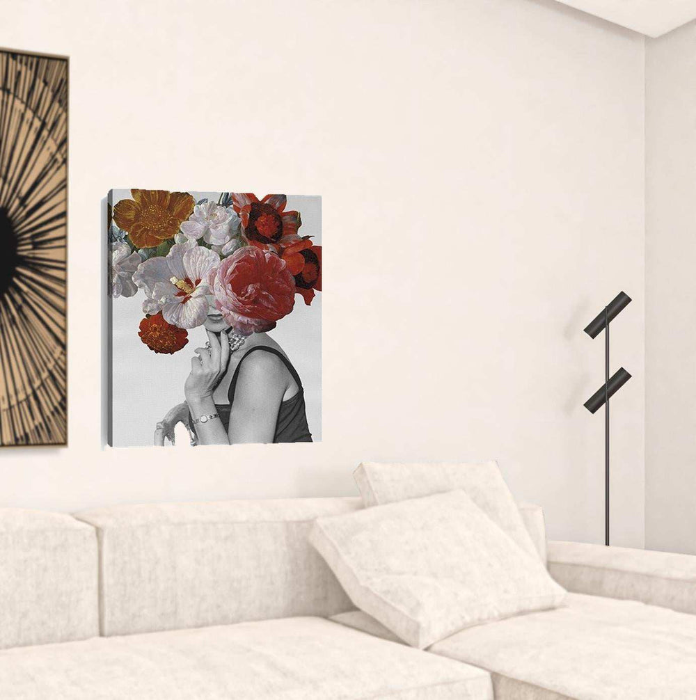 Modern And Glamorous Garden Party Unframed Print Wall Art - Homeroots - Flyclothing LLC