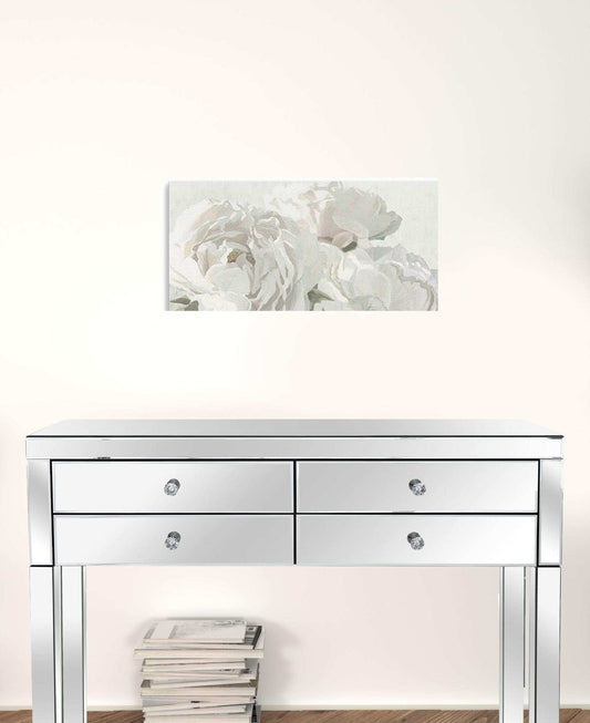 Neutral Flowers In Bloom Unframed Print Wall Art - Homeroots - Flyclothing LLC