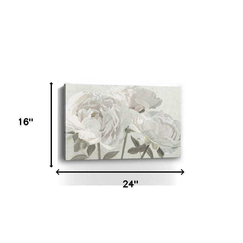 Neutral Flowers In Bloom Unframed Print Wall Art - Homeroots - Flyclothing LLC