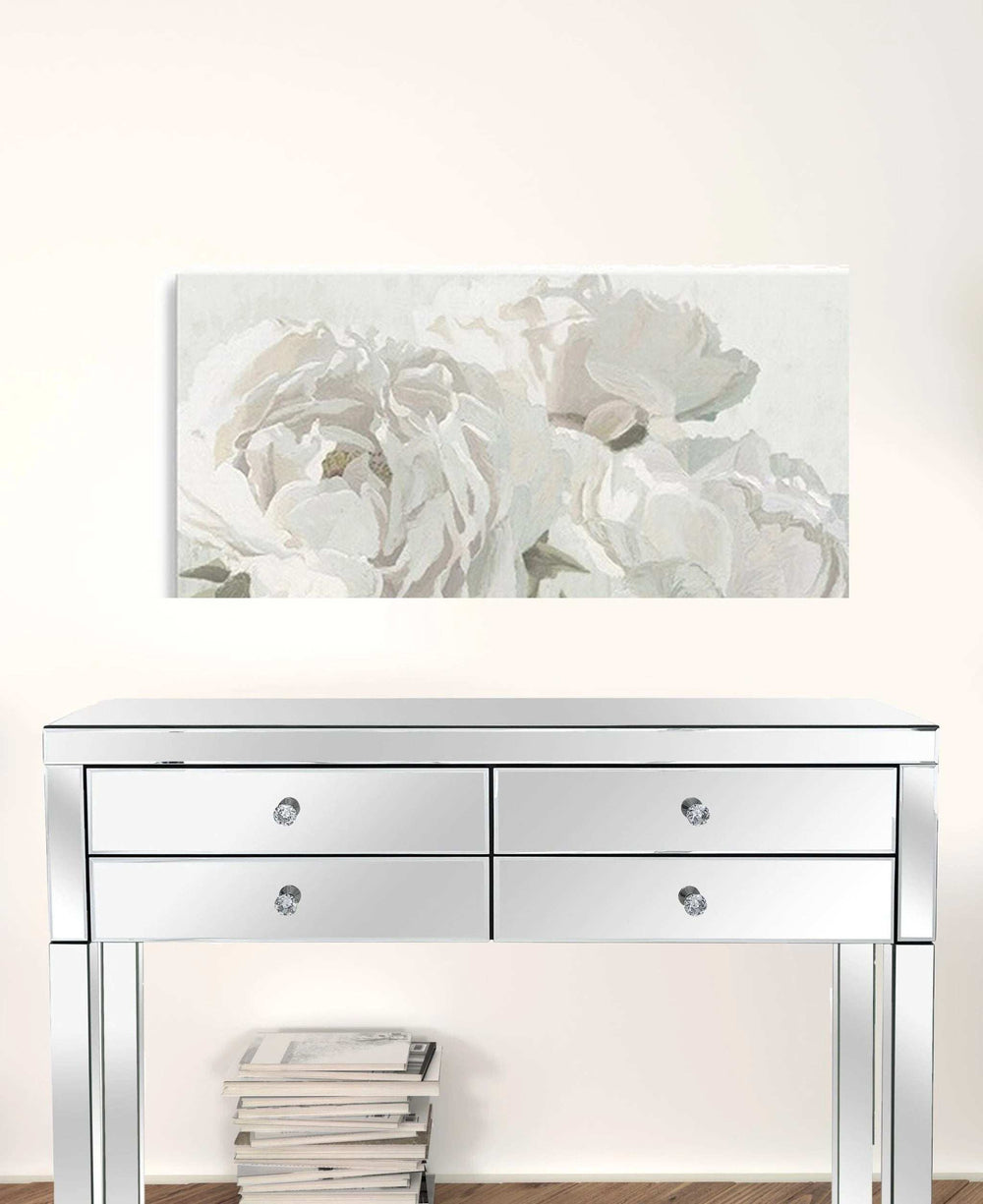 Neutral Flowers In Bloom Unframed Print Wall Art - Homeroots - Flyclothing LLC