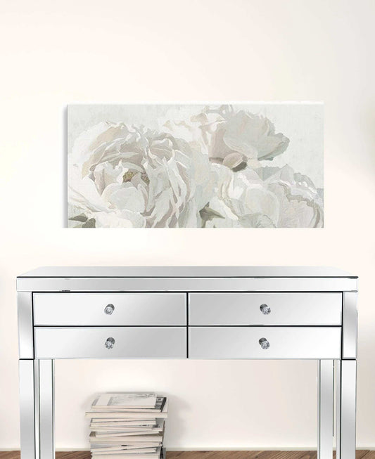 Neutral Flowers In Bloom Unframed Print Wall Art - Homeroots - Flyclothing LLC
