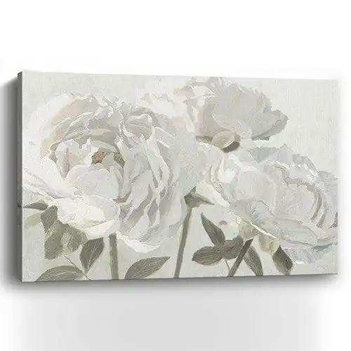 Neutral Flowers In Bloom Unframed Print Wall Art - Homeroots - Flyclothing LLC