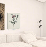 Singular Red Blossom Branch Unframed Print Wall Art - Homeroots - Flyclothing LLC