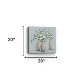 Bohemian Flowers In Ceramic Vases Unframed Print Wall Art - Homeroots - Flyclothing LLC