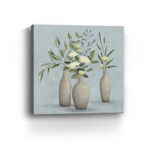 Bohemian Flowers In Ceramic Vases Unframed Print Wall Art - Homeroots - Flyclothing LLC