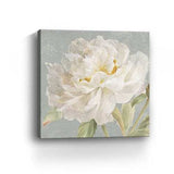 Angelic White Peony Flower Unframed Print Wall Art - Homeroots - Flyclothing LLC