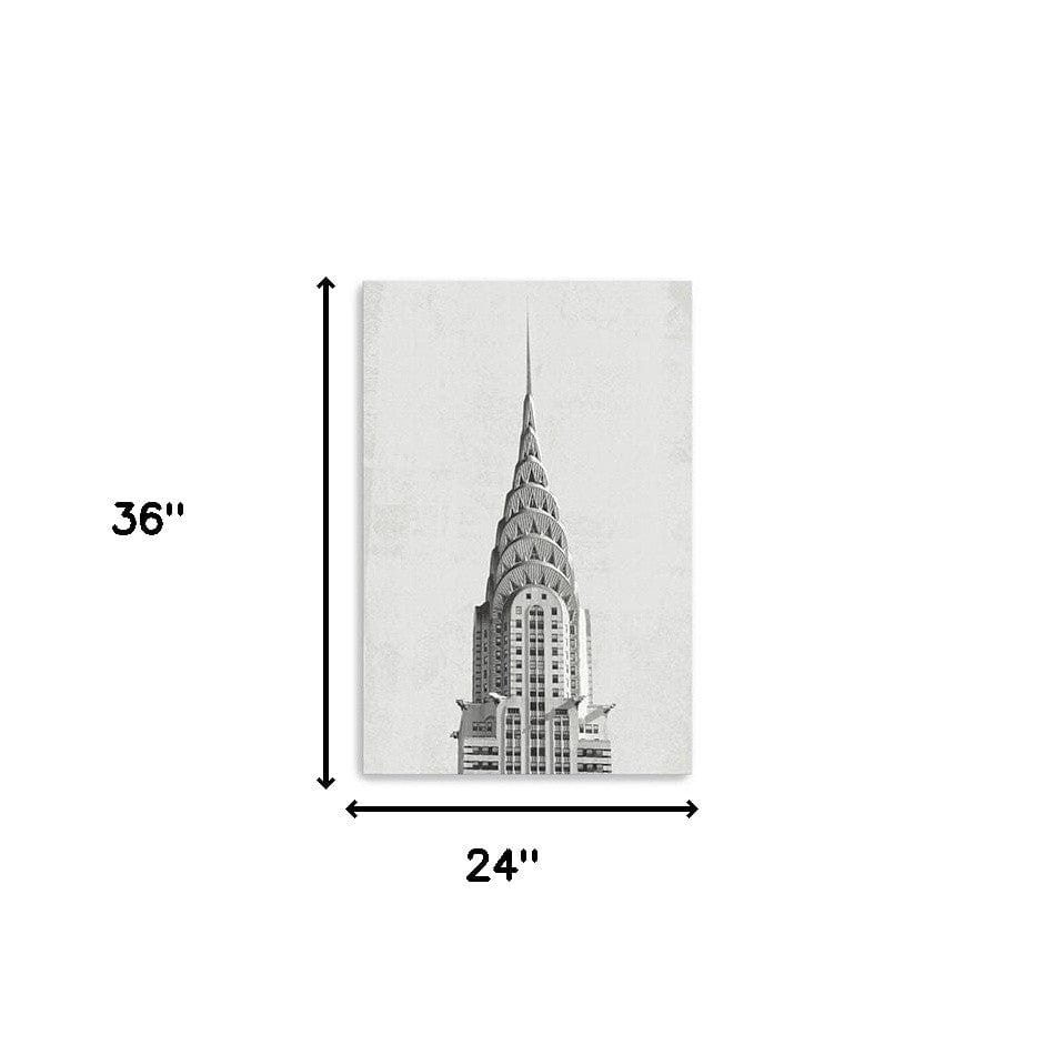 36" x 24" Vintage NYC Canvas Wall Art - Homeroots - Flyclothing LLC