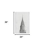 36" x 24" Vintage NYC Canvas Wall Art - Homeroots - Flyclothing LLC