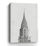 48" x 32" Vintage NYC Canvas Wall Art - Homeroots - Flyclothing LLC