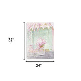 Pretty Pastel Pink Paris Unframed Print Wall Art - Homeroots - Flyclothing LLC