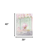 Pretty Pastel Pink Paris Unframed Print Wall Art - Homeroots - Flyclothing LLC